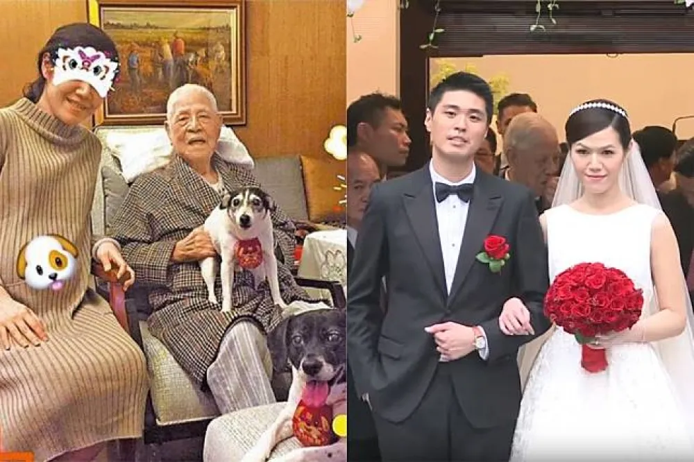 李登輝升格當阿祖　孫女李坤儀4月喜迎愛女出生