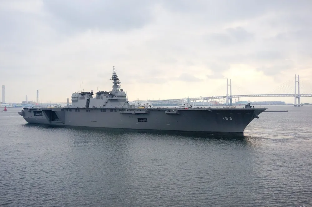 投書：出雲級護衛艦將讓日本海上自衛隊航母戰力提高到另一境界