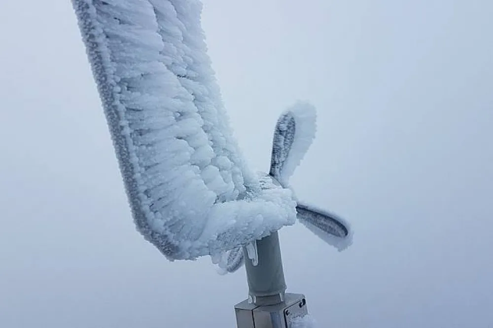 玉山再現銀白世界　合歡山爆追雪熱