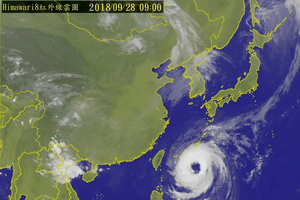 潭美颱風外圍環流影響　北部東北部6縣市大雨特報