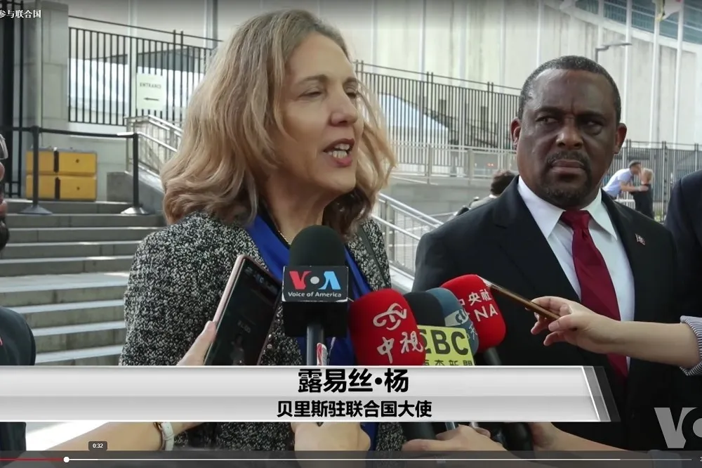 支持台灣參與聯合國事務　8友邦國組團遞連署信給聯合國　