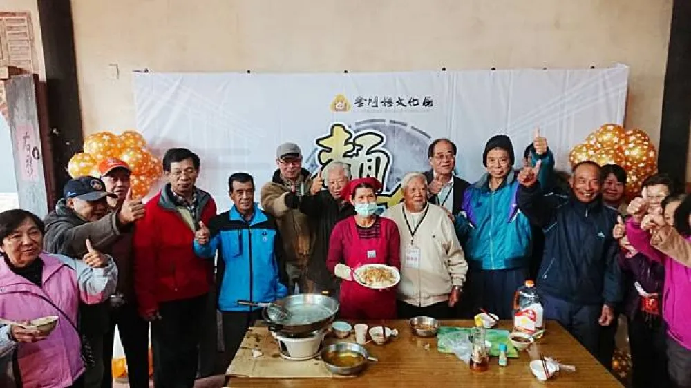 金門縣瓊林在地無形文化資產風華再現  麵線盤體驗營