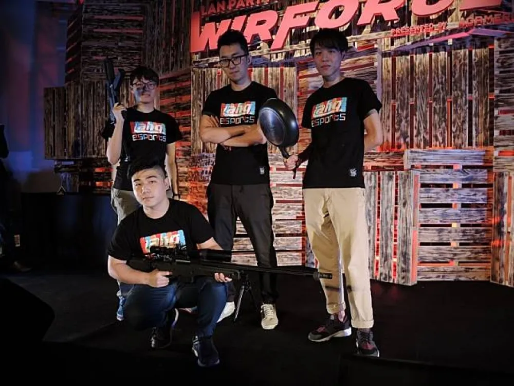 【WirForce 2017】ahq正式成立PUBG戰隊！現場星光雲集