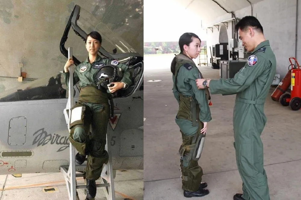 首位幻象女飛官亮相：自由翱翔天空，是件讓人很動容且驕傲的事
