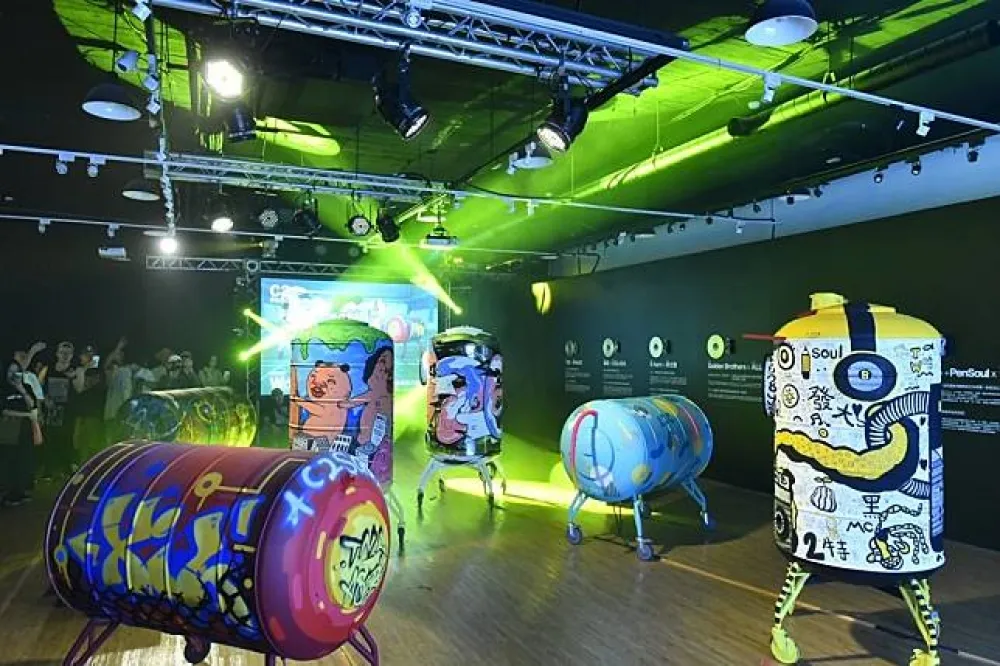台灣嘻哈塗鴉文化展演「嘻塗幫─水塔計劃」