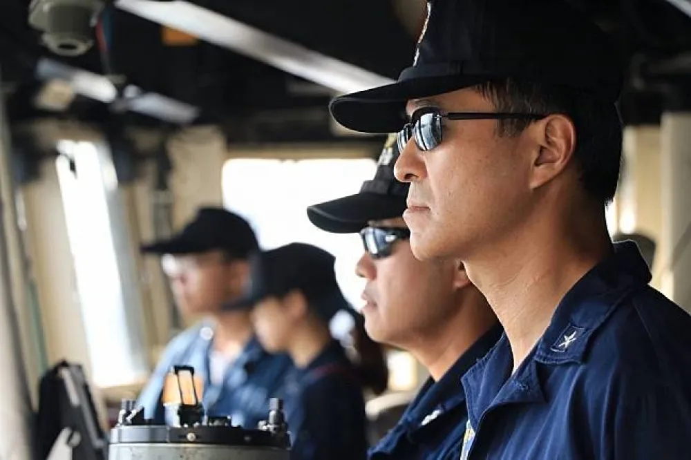 中國軍機再度繞台航訓　國防部全程掌控