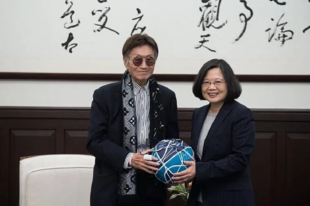 返台後獲蔡英文接見　傅達仁：盼盡快通過善終法案