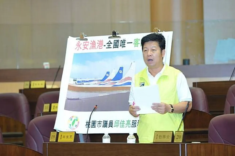 【出國玩報公帳】詐領助理、考察費　桃市議員邱佳亮遭起訴　　
