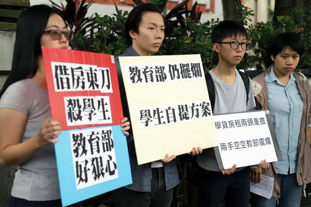 文大大群館宿舍事件3個月後無解　學生團體自提方案抗議教育部擺爛   