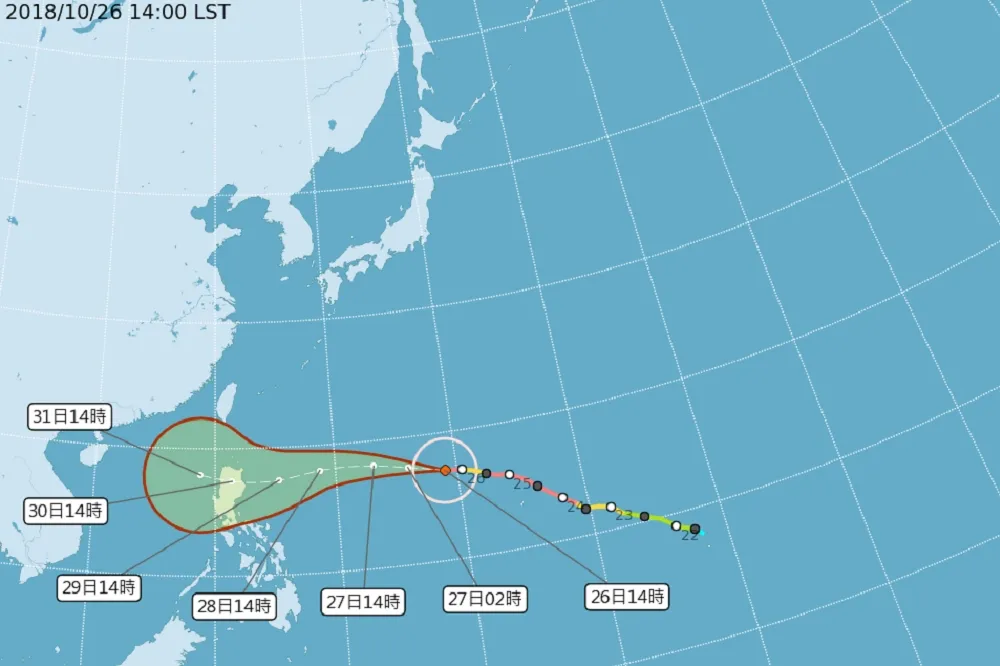 中颱玉兔恐捲土重來　共伴效應侵襲台灣大雨不減反增
