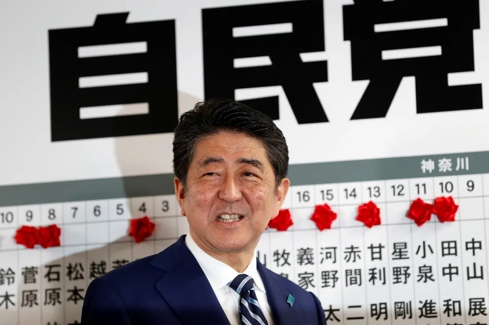 日本選舉計票完成　安倍豪奪逾2/3席次準備啟動修憲