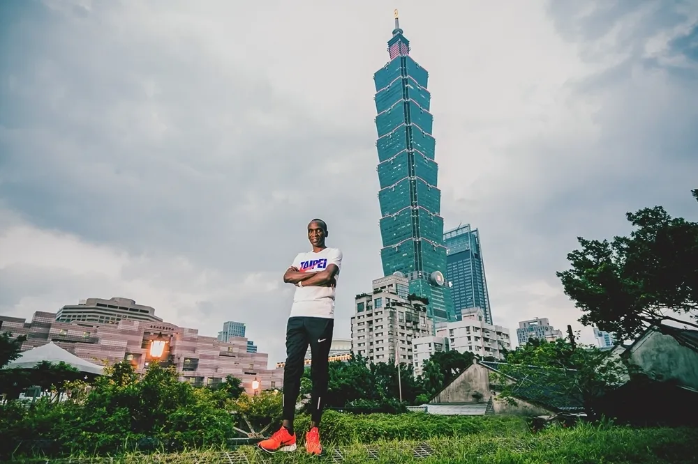 世界馬拉松金牌Eliud Kipchoge 首訪台　激勵跑者勇於突破挑戰