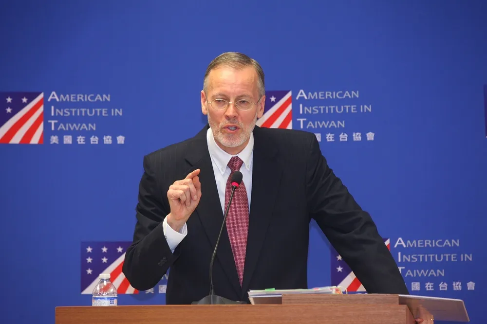 新任AIT處長首次記者會　酈英傑：美國有義務支持台灣對抗脅迫