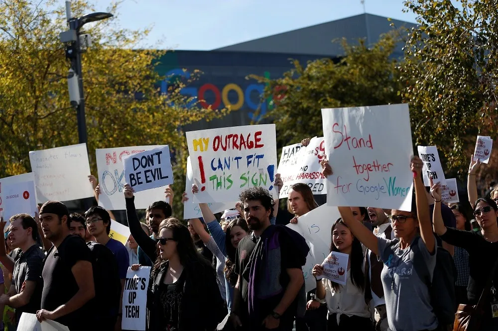受夠了！　Google員工集體罷工抗議高層性騷擾醜聞