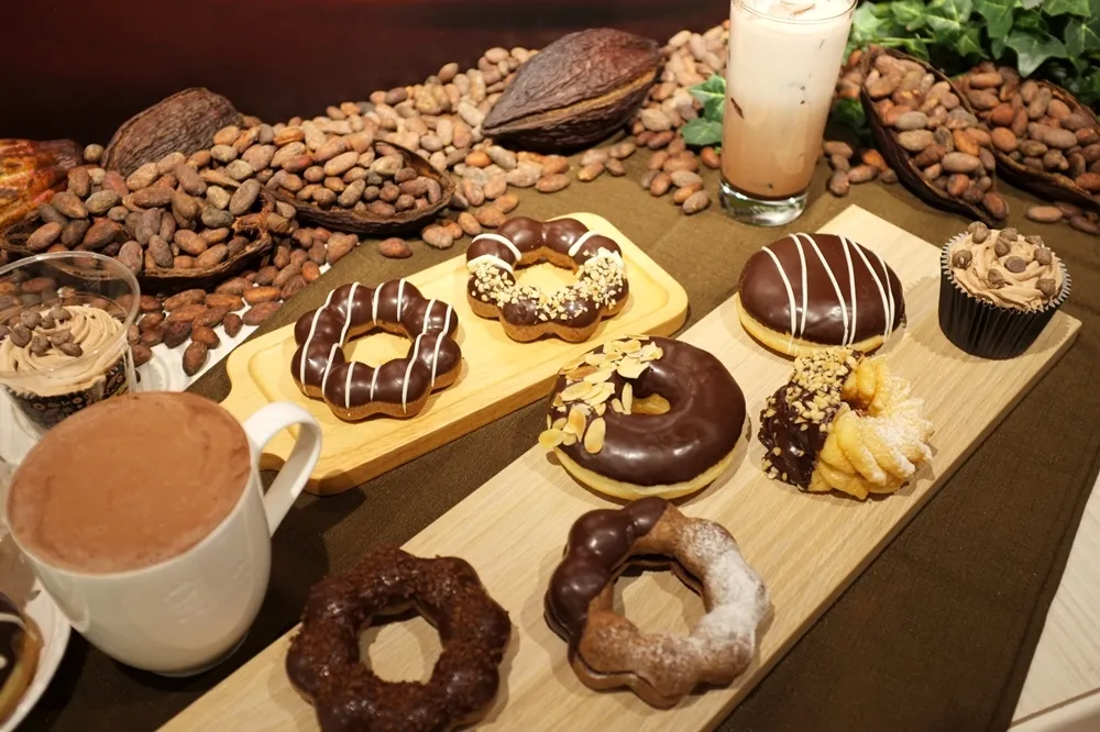 巧克力控注意！Mister Donut 濃情可可系列上市「限時優惠買3送1」