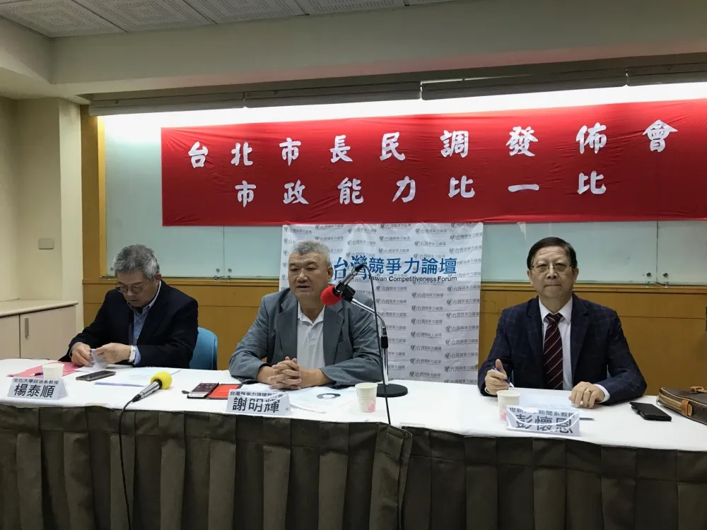【北市最新民調】「韓流」發威　柯文哲、丁守中支持度差不到3%