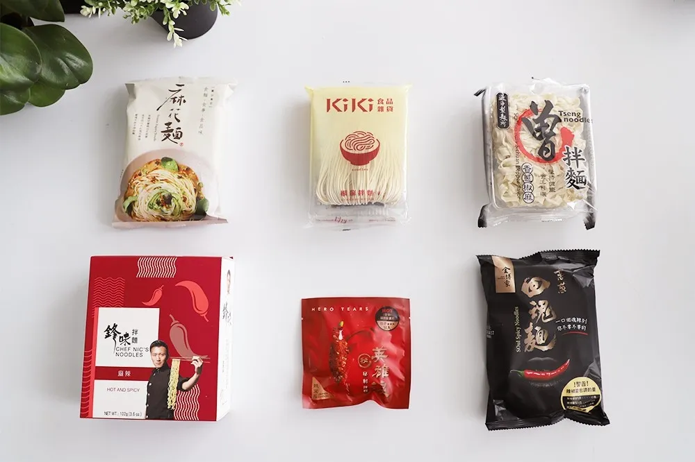 【有片】明星改行賣麵！KiKi、賈以食日、鋒味、曾拌麵、回魂麵　5款人氣乾拌麵大評比
