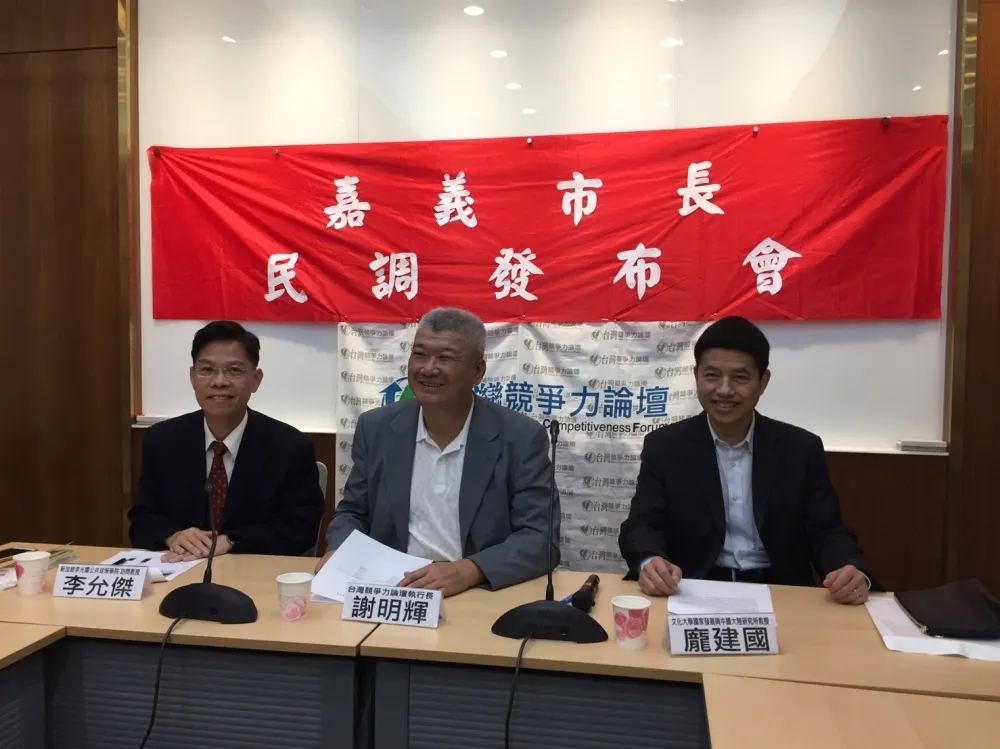 【嘉義最新民調】黃敏惠勝涂醒哲2.3%　韓流效應「棄蕭保黃」發酵