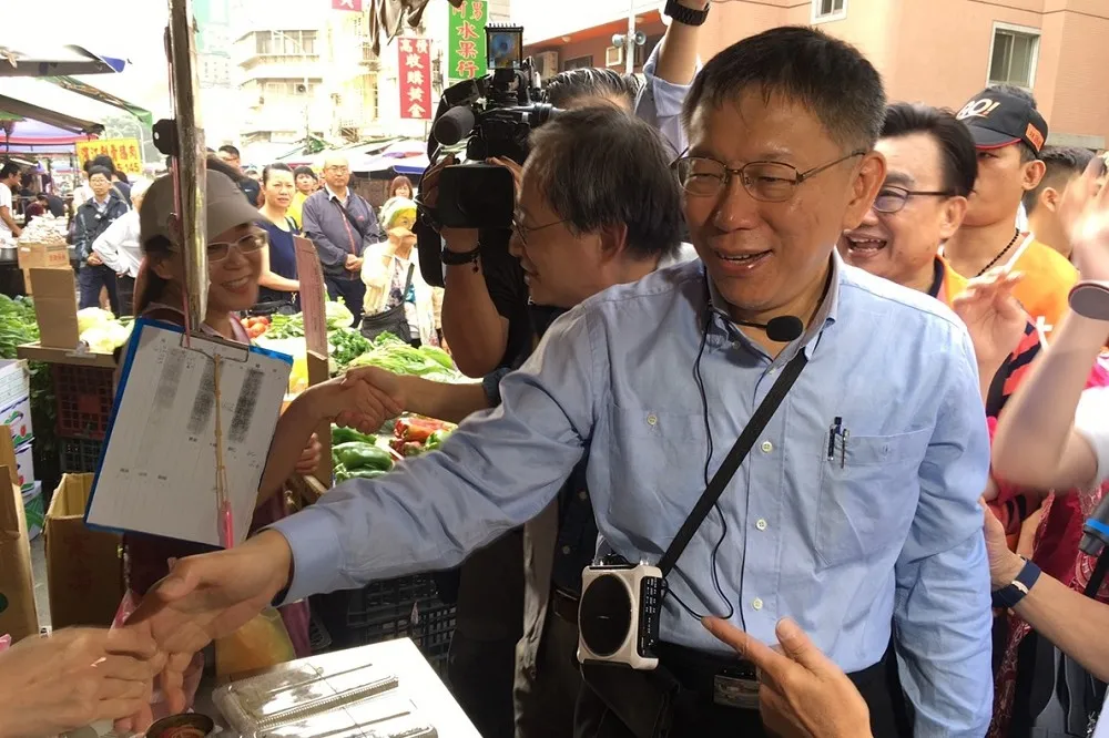 【催票衝刺】小野進廚房就別怕熱？　柯文哲：他是被火燙到