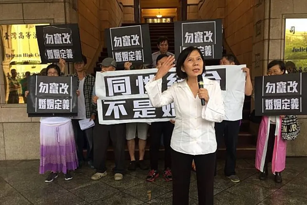 【直播】反同批玩弄法律　「同性結合不是婚姻」