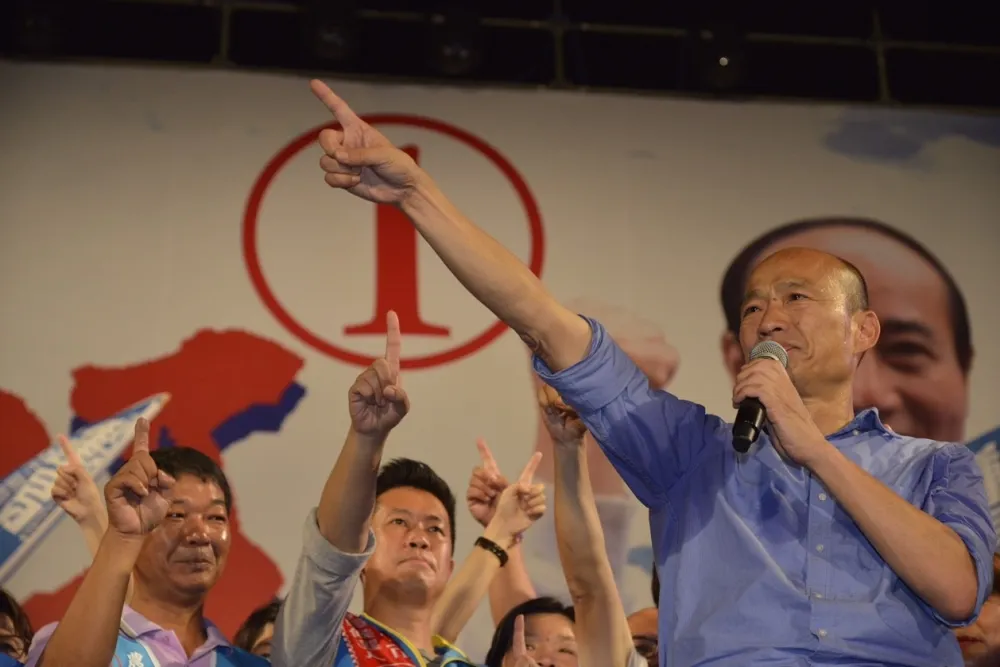 【決戰大高雄】不必黨內大老幫忙　韓國瑜喊：年底選舉是對民進黨的不信任投票