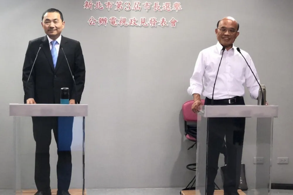 【直播】侯蘇辯論對決　「新莊買地」成攻防焦點