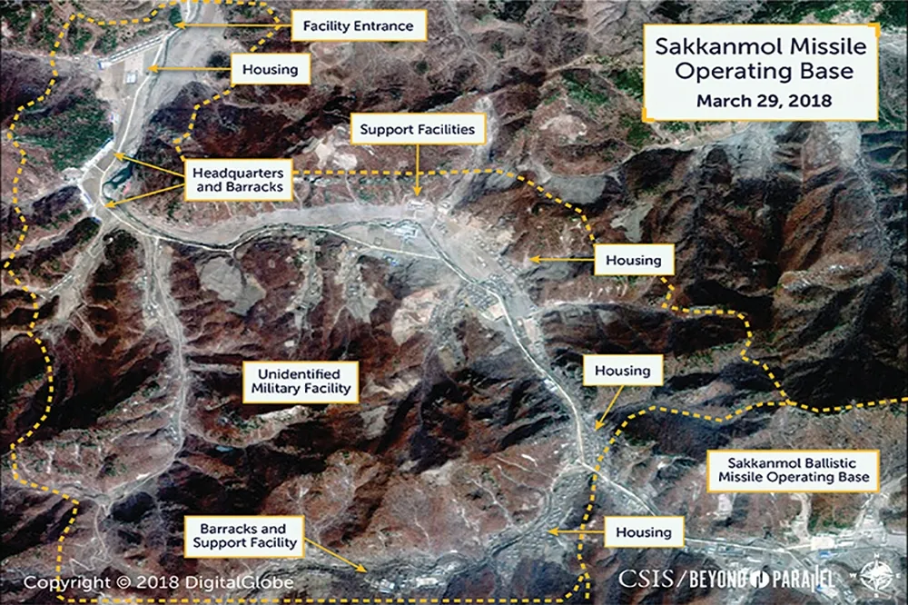 美國智庫再曝北韓13處隱藏飛彈基地　長程飛彈射程達美國本土