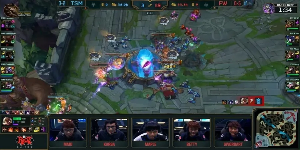 【世界大賽】歐美網友看TSM vs. FW：TSM看起來好像從沒玩過LOL似的