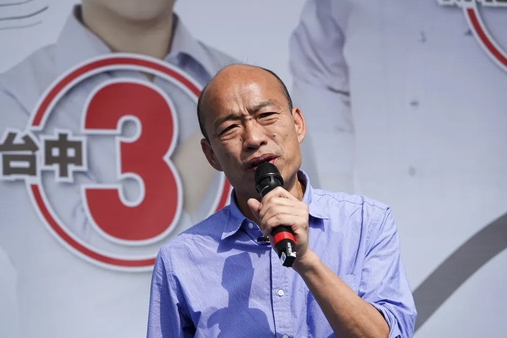 【拉張雅琴下水】網傳「中共的接班人」　韓國瑜拒「抹紅」喊告