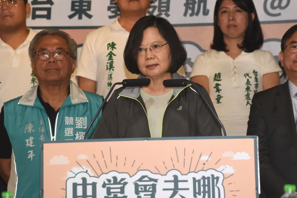 藍營借勢韓流有望「六都搶三都」？　蔡英文：聽聽就好