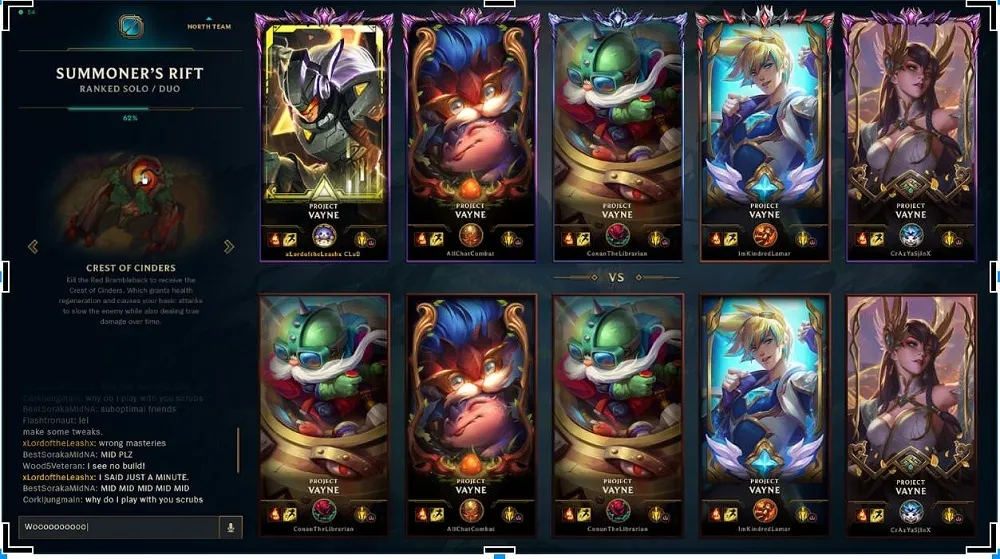 【英雄聯盟】不用再開OPGG查牌位了！　Riot擬在讀取畫面顯示對手牌位框