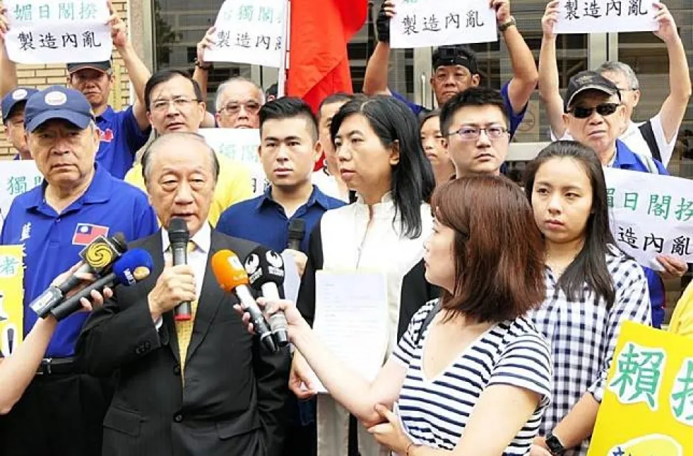 不滿賴揆「台獨說」　新黨提告「內亂罪」