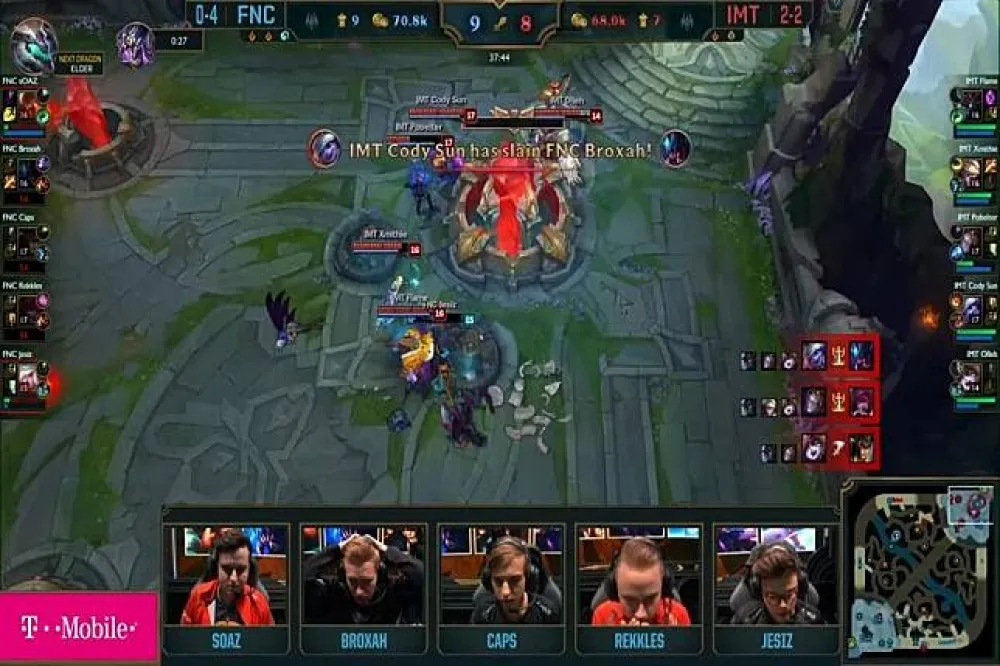 【世界大賽】歐美網友看FNC vs. IMT：整個歐洲都在關注那個主堡怎麼爆