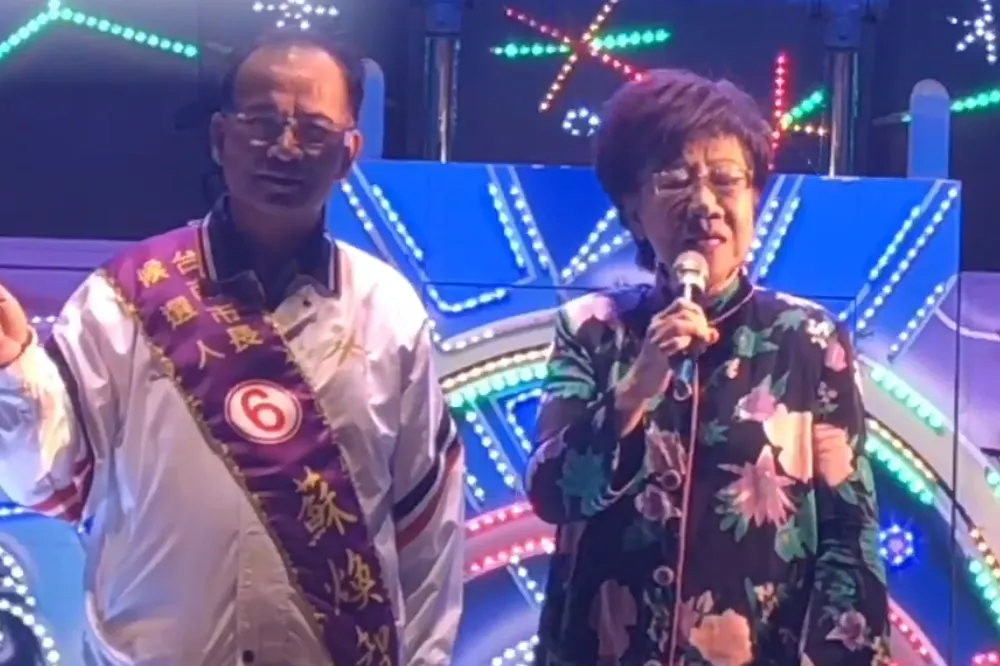 力挺無黨籍蘇煥智選台南市長　呂秀蓮：我心靈已脫黨