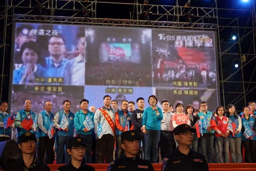 【直播】盧秀燕「台中非贏不可」　國民黨勝選之夜連線