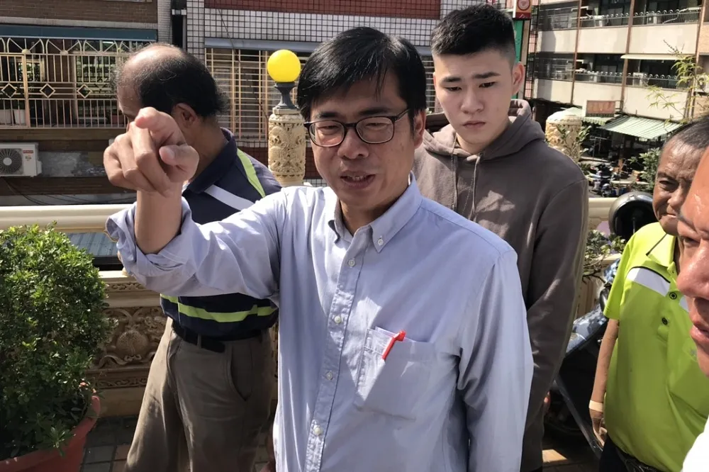 【直播】高市長候選人陳其邁　抵新庄仔青雲宮投票