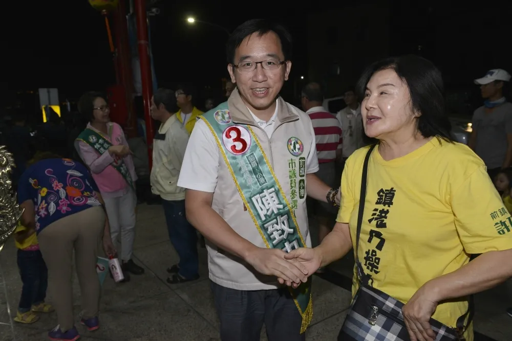 有望重回市議會！　陳致中第6在安全8席名單中