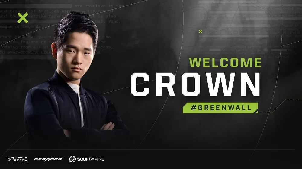 【英雄聯盟】皇冠飄洋過海入北美　Crown加入OpTic Gaming