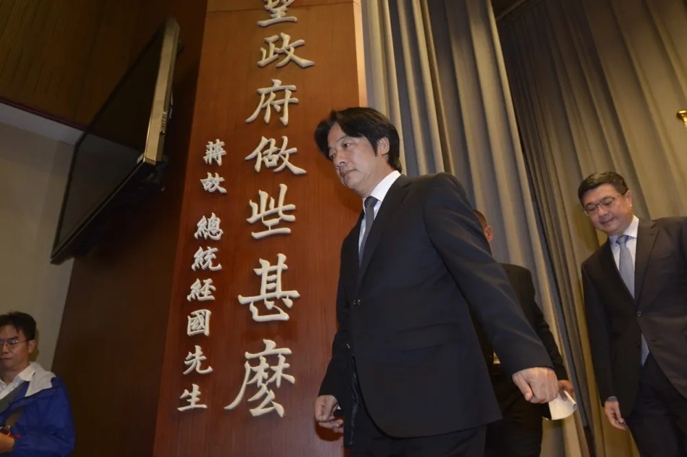 【留任閣揆】賴清德3原則尊重公投結果　被問反同婚「已讀不回」