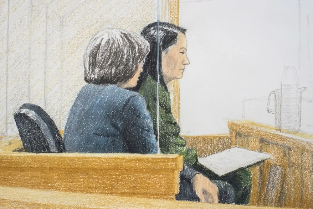 【華為公主出庭】有潛逃之虞暫不得保釋　涉違反制裁、詐欺恐求刑30年