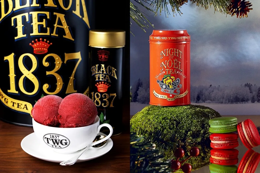 TWG TEA 推台灣耶誕限定馬卡龍！101店茶香冰淇淋、雪酪「買一送一」