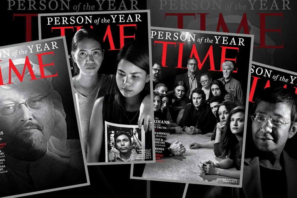 真相的守護者！《Time》2018年度人物：為採訪付出生命自由代價的遇難記者