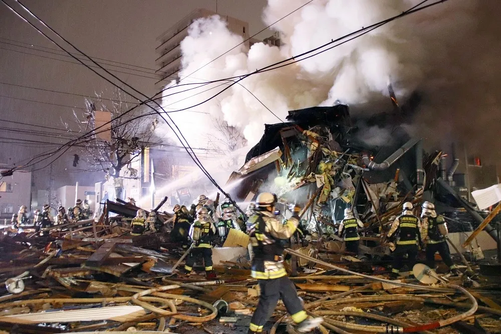 北海道札幌居酒屋夜間爆炸　1重傷41輕傷
