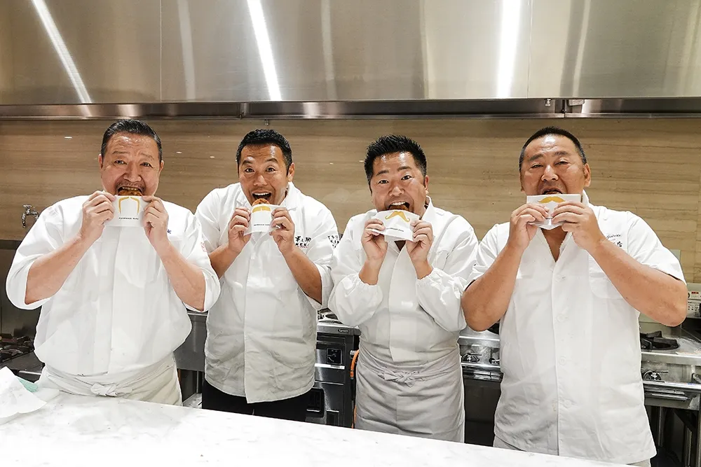 【日本直擊片】銀座高級料理化身頂級銅板小吃！4 位日本餐飲社長的自信之作「金葉名氣餅」