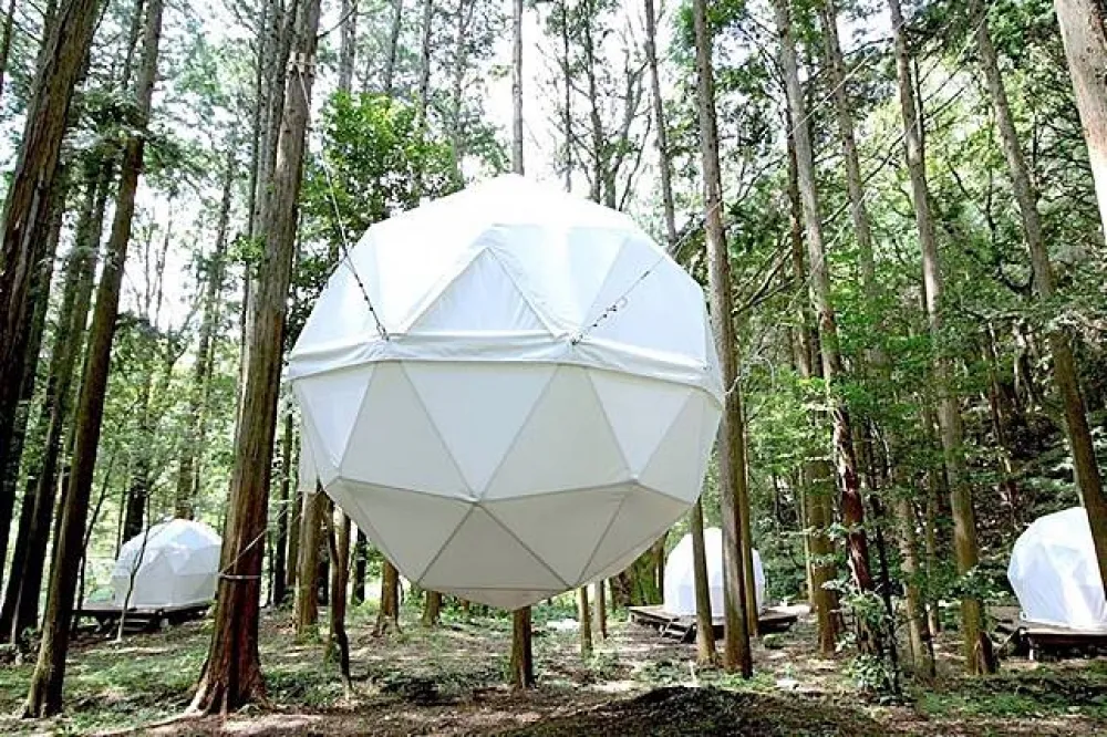 球形帳篷超吸睛！可住宿的公園「INN THE PARK」靜岡登場