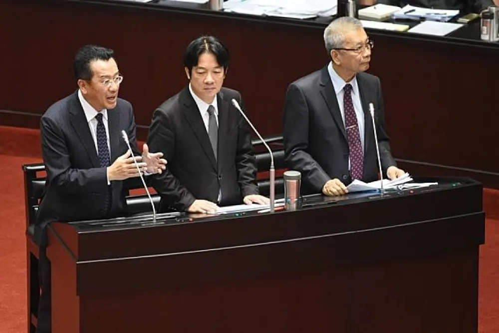 【直播】林德福「規勸」謹言慎行　賴清德：不要再問我私人意見