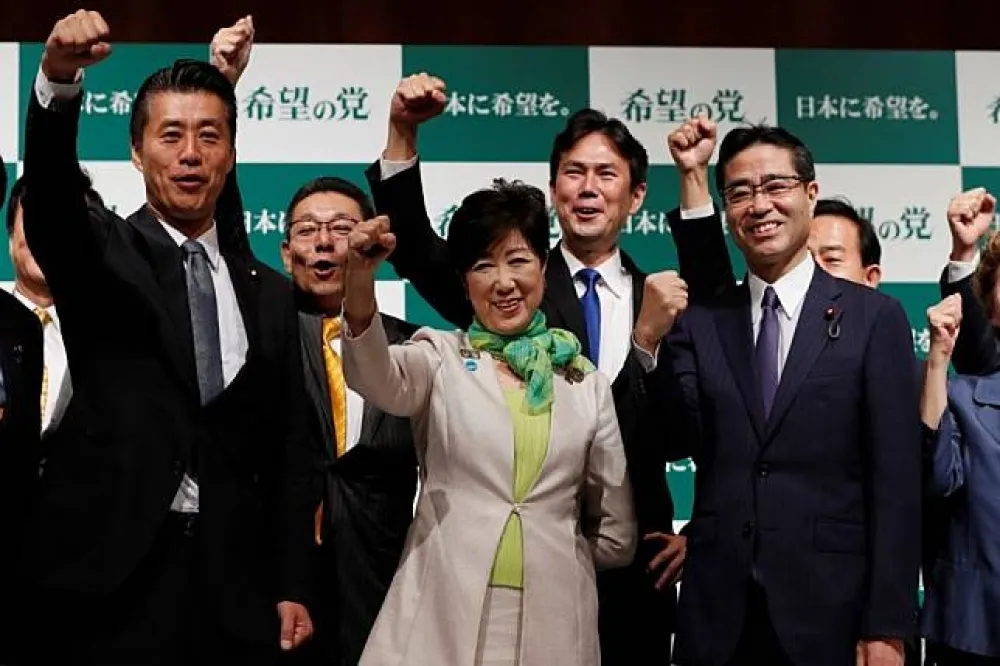 小池百合子創「希望之黨」　下月國會選舉對決安倍