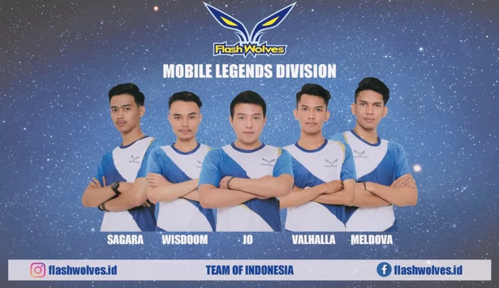 閃電狼在印尼成立第一支Mobile Legends 團隊　前進東南亞設立分部