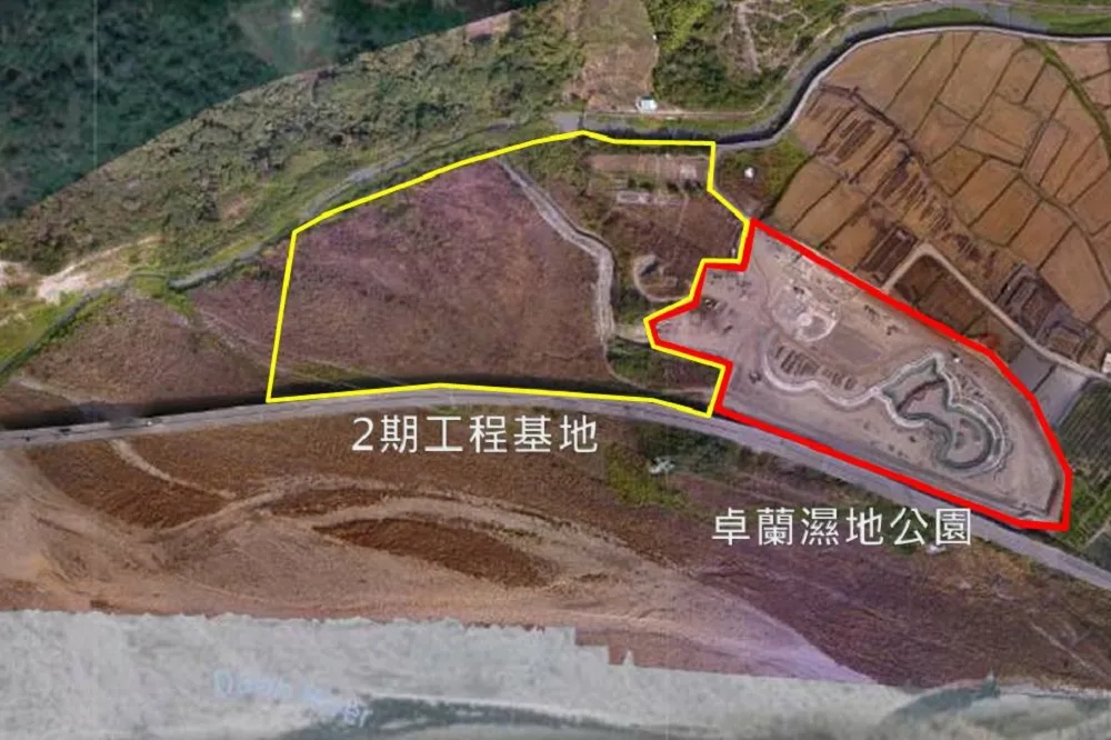 【石虎濕地公園停工】草叢灌木已移除　保育協會：植栽不作反造成二度傷害