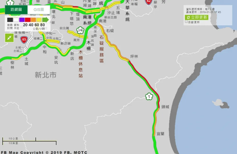 【要上工了QQ】連假最後一天北上車潮湧現　雪隧一度「紫爆」